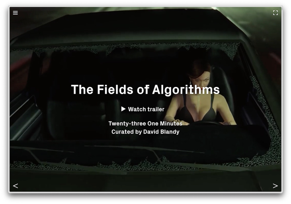 The Fields of Algorithms